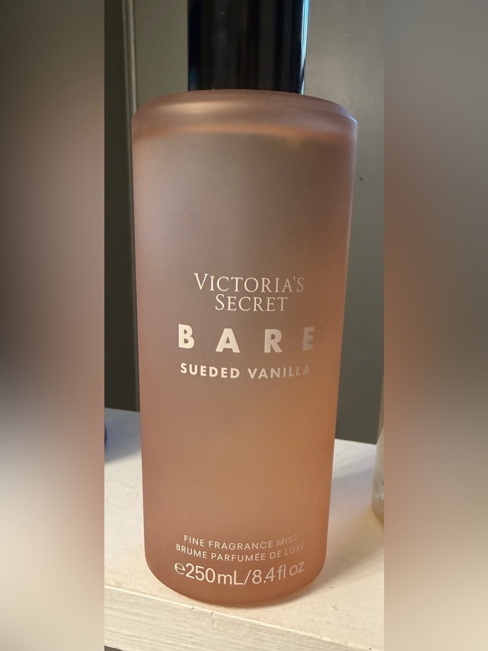 Victoria's Secret Peach Pink Bath & Body Bottle